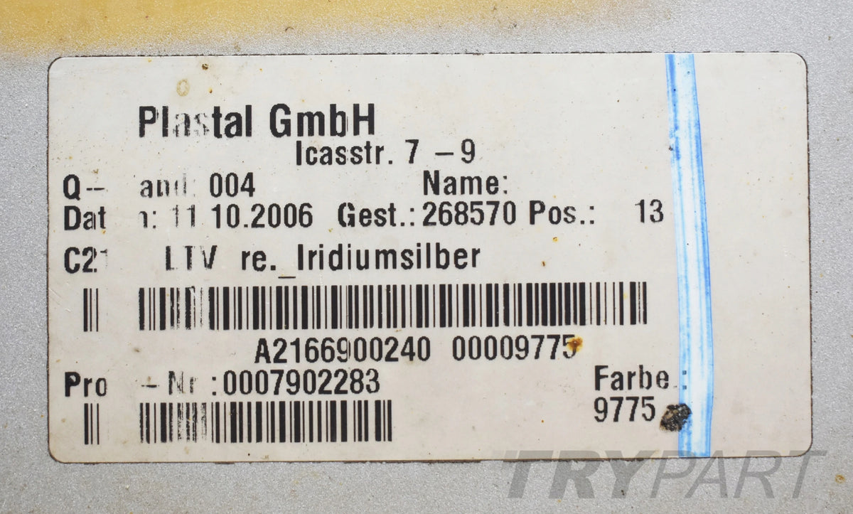 MERCEDES CL W216 RIGHT SILL MOULDING ORG