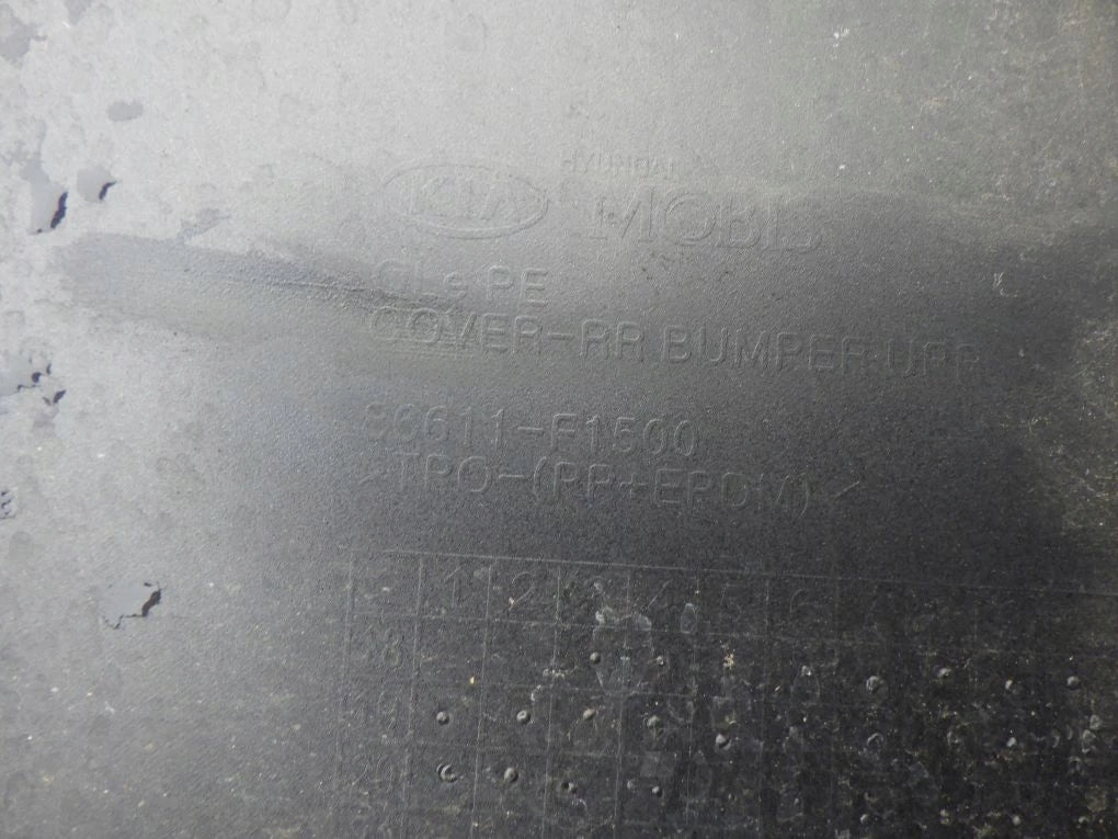 KIA SPORTAGE IV LIFT GT 18- Rear Bumper