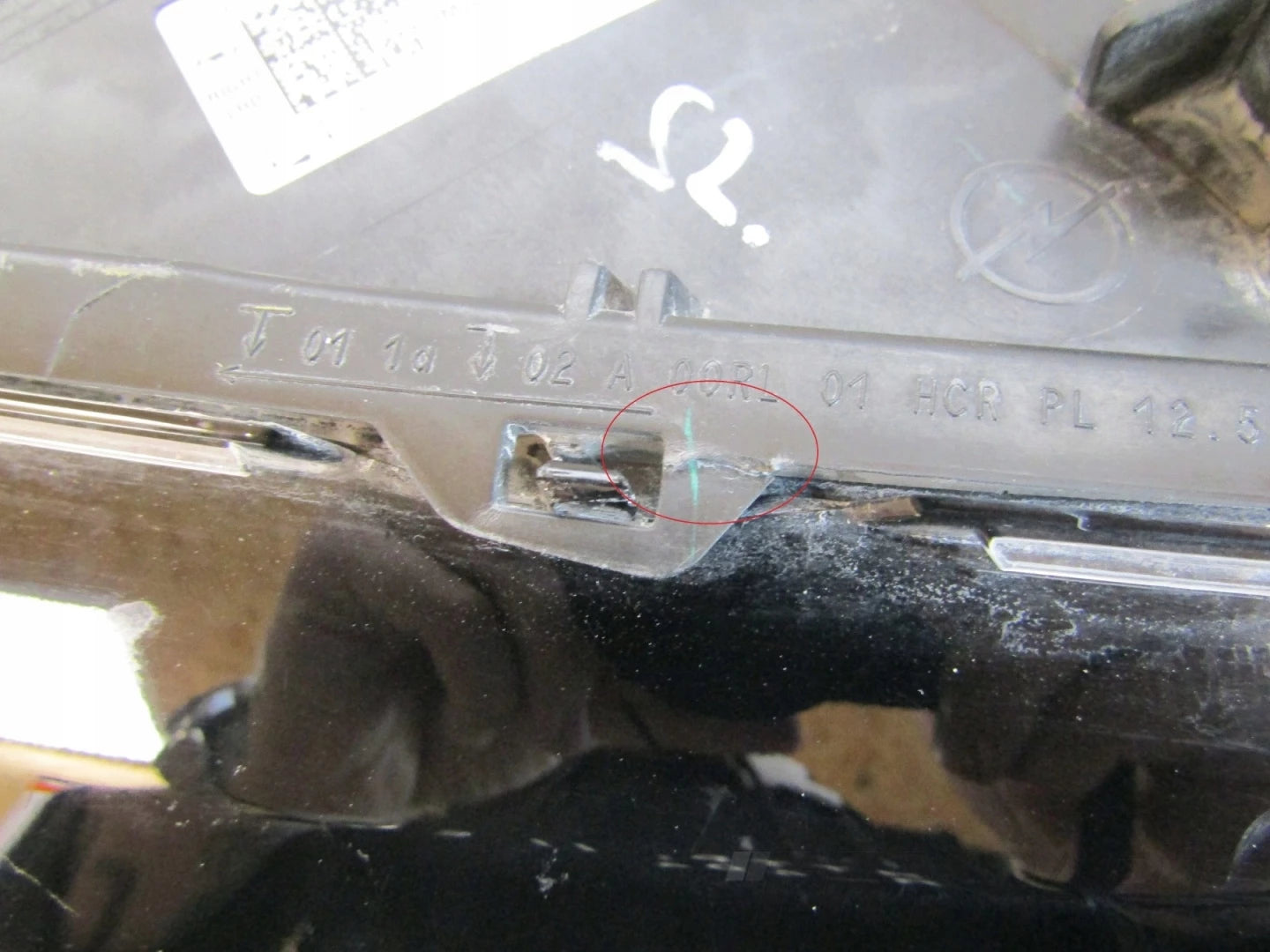 HEADLIGHT OPEL CORSA F STANDARD 19-23 RH RIGHT 9829465380