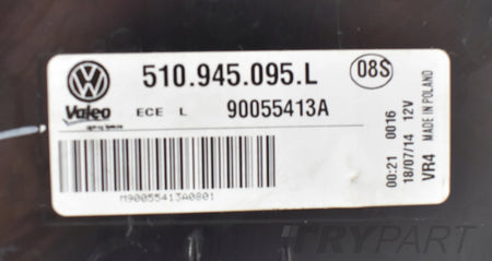 VW SPORTSVAN 510 LEFT REAR TAIL LIGHT EU ORG