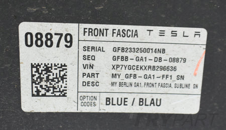 TESLA MODEL Y FRONT BUMPER ORG