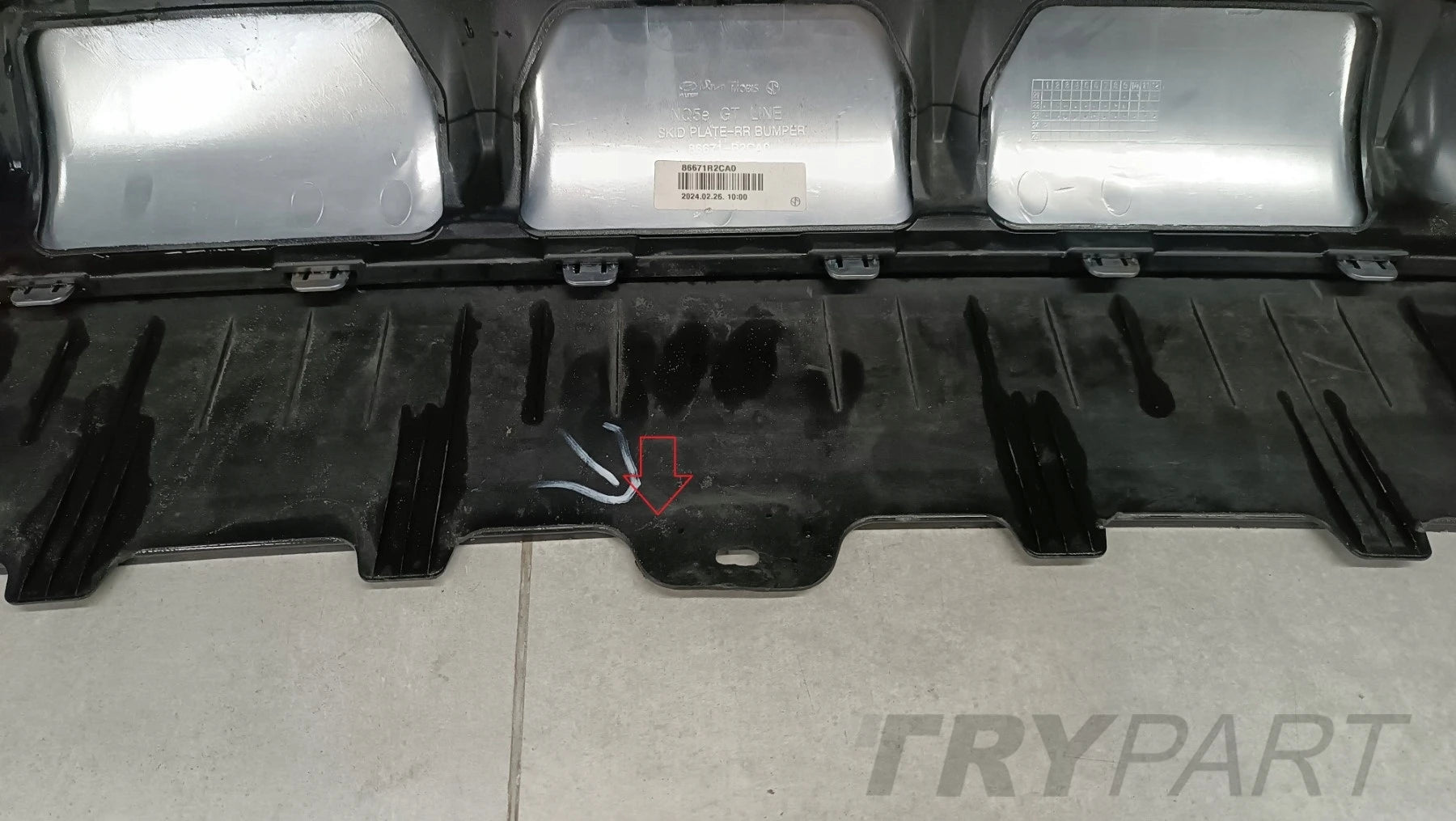 REAR BUMPER KIA SPORTAGE V GT LINE 21-25