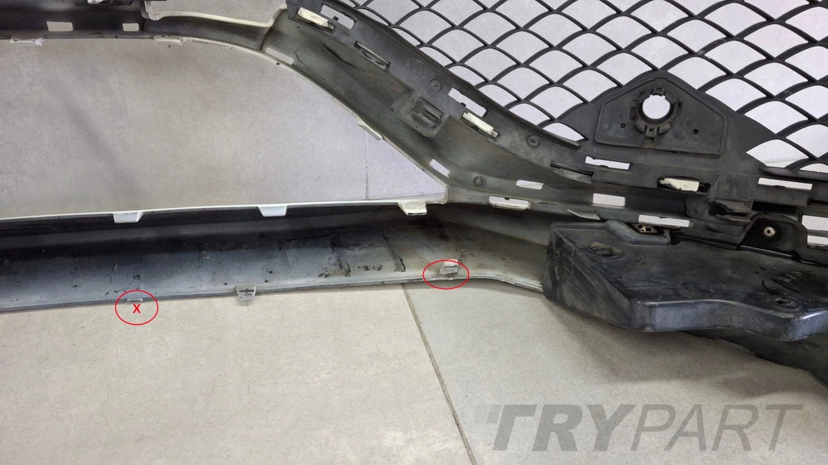 Front bumper Mercedes GLS X166 63 AMG 15-19 / + camera + radars