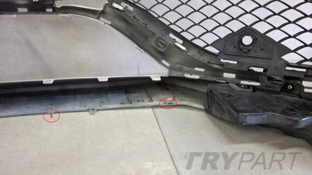 Front bumper Mercedes GLS X166 63 AMG 15-19 / + camera + radars