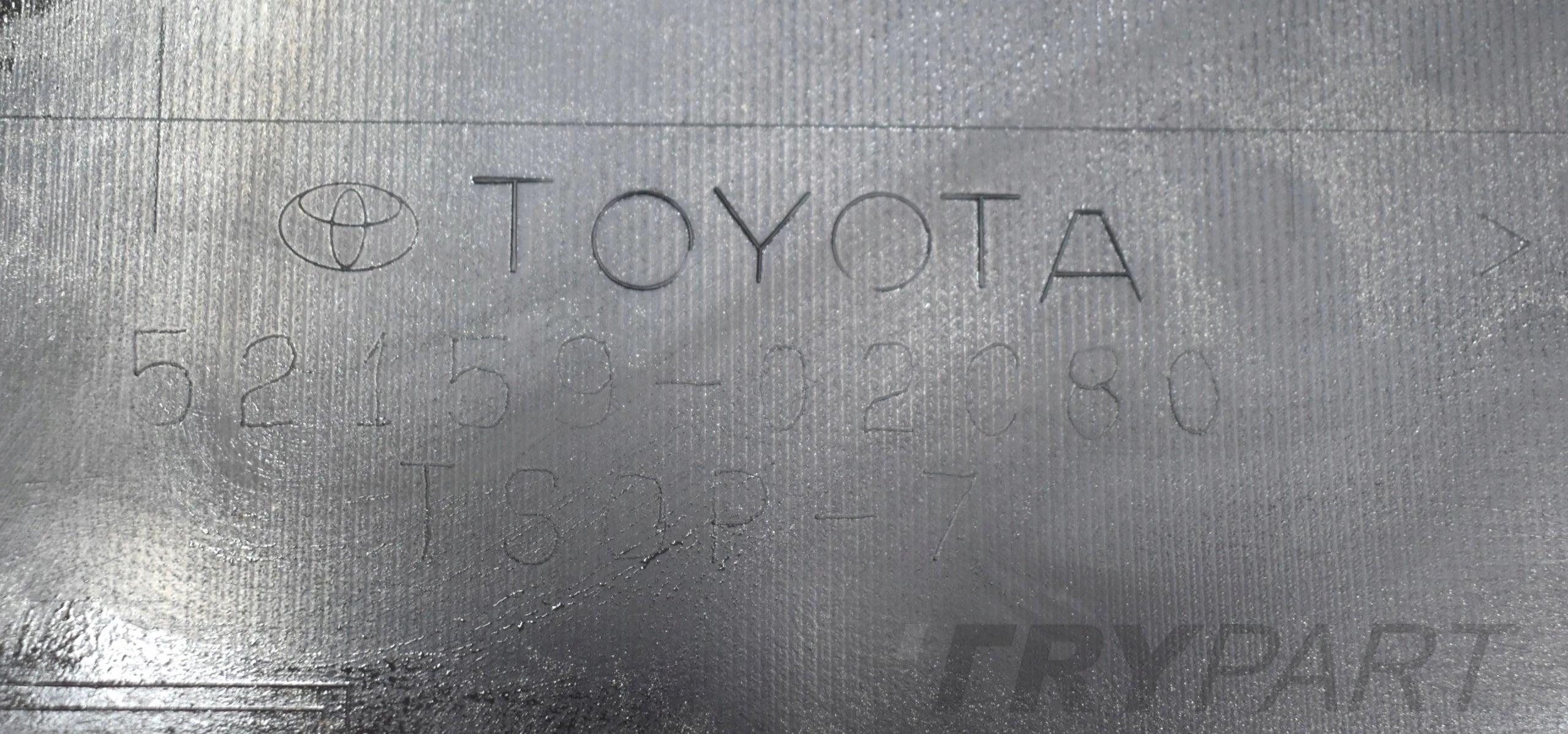 TOYOTA COROLLA E21 TREK REAR BUMPER ORG WAGON + BOTTOM