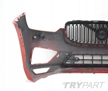 VOLVO XC60 II R DESIGN FRONT BUMPER FRONT ORIGINAL + GRILLE