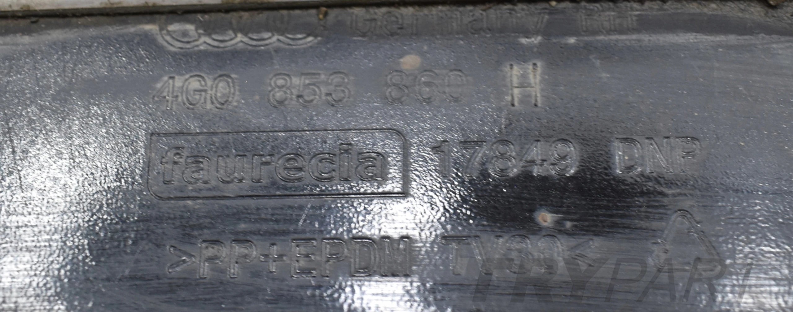 AUDI A6 C7 S LINE LIFT RIGHT SILL STRIP ORG
