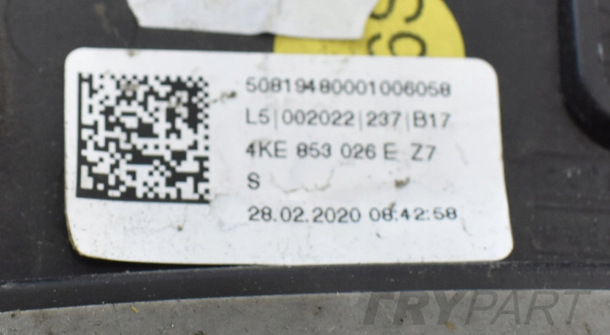 AUDI E TRON 4KE RIGHT REAR FENDER TRIM OEM