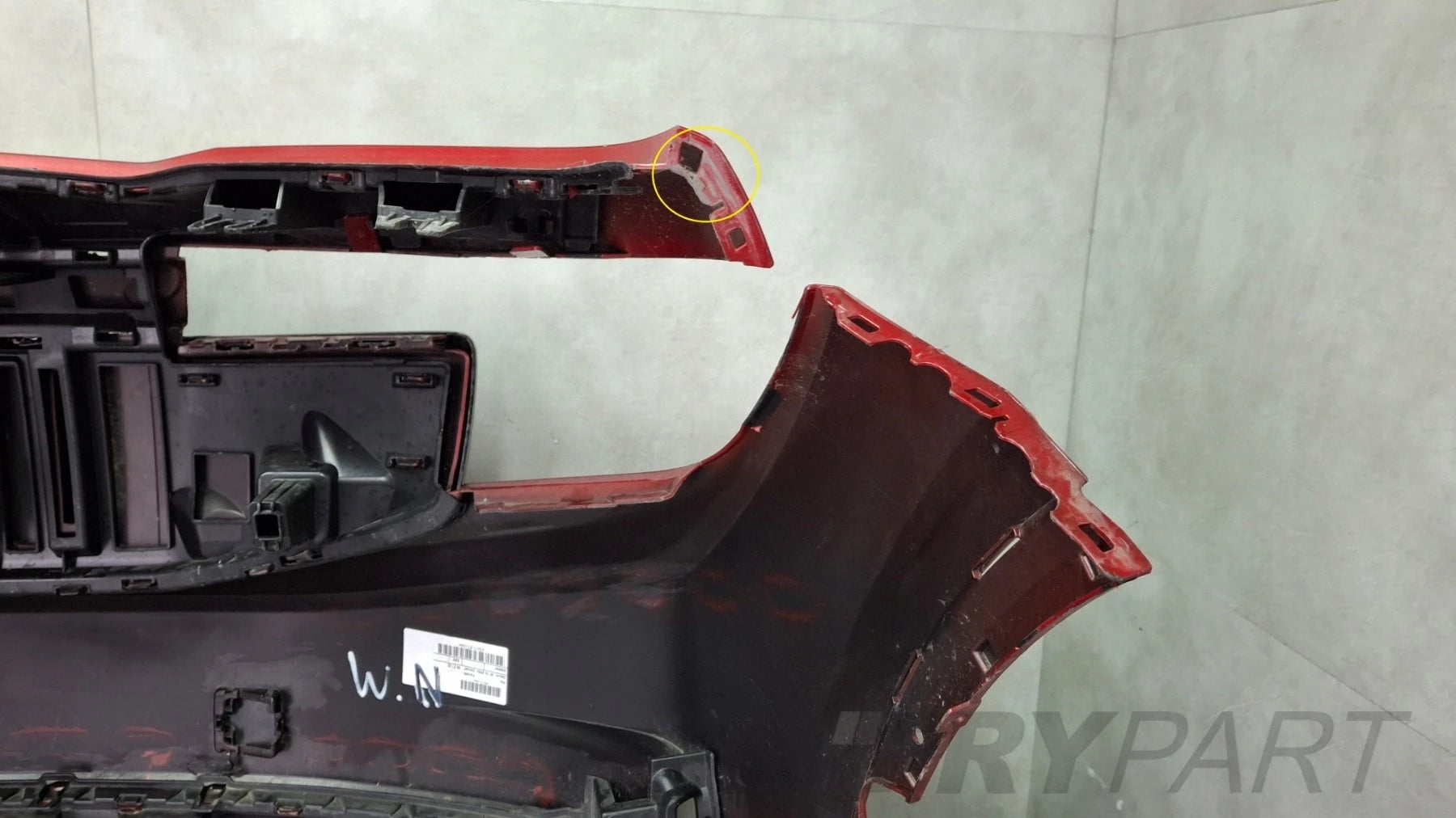Front bumper for Ford Explorer EV Electric 2024- / + cover