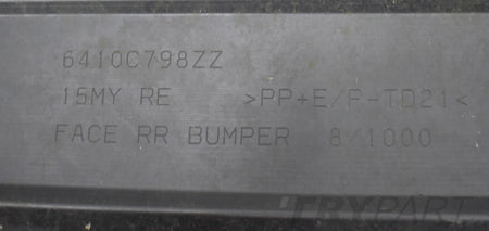 MITSUBISHI OUTLANDER REAR BUMPER LIFT ORG
