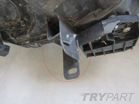 Headlight Nissan X Trail T31 LIFT STANDARD LENS 10-13 LH LEFT