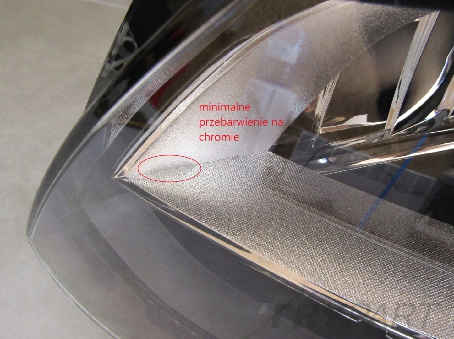 HEADLIGHT VOLKSWAGEN TOURAN 1T1 XENON SWIVELING 10-15 LH LEFT