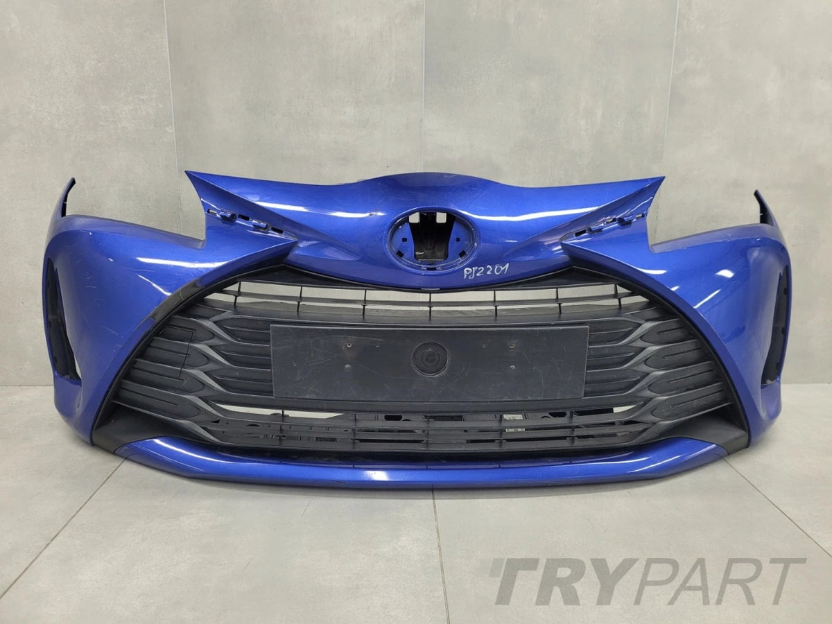 Front Bumper For Toyota Yaris 3 III Facelift 17-