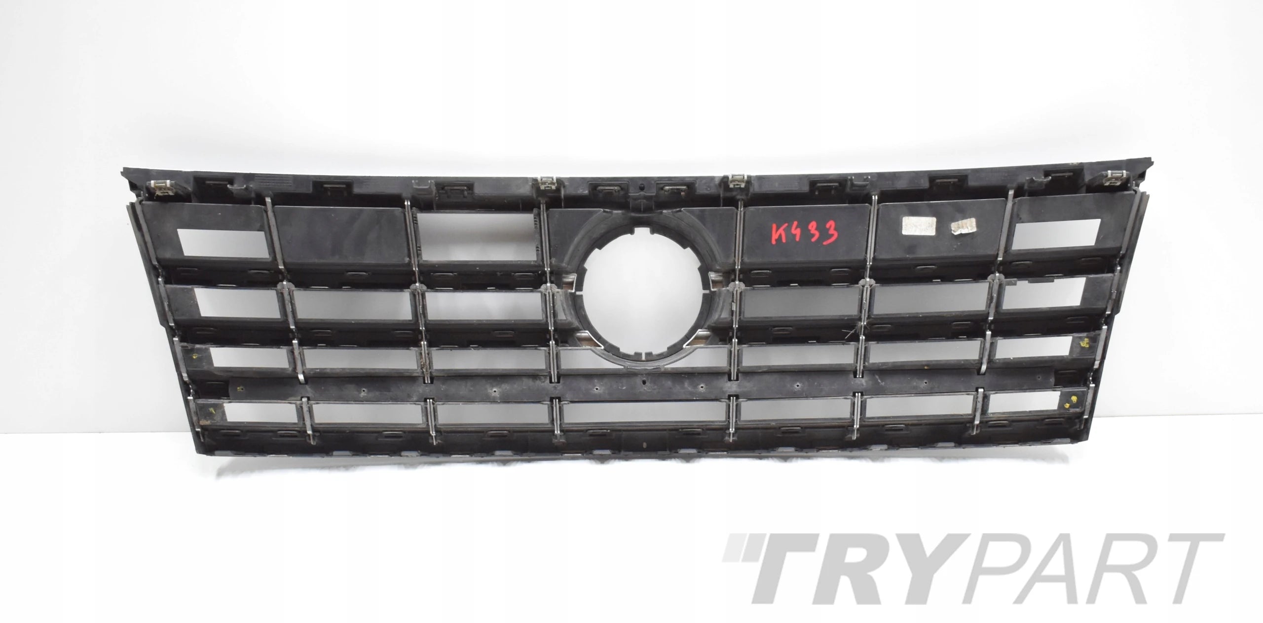 VW TOUAREG III 760 CHROME GRILLE BUMPER FRONT ORG COMPLETE !!