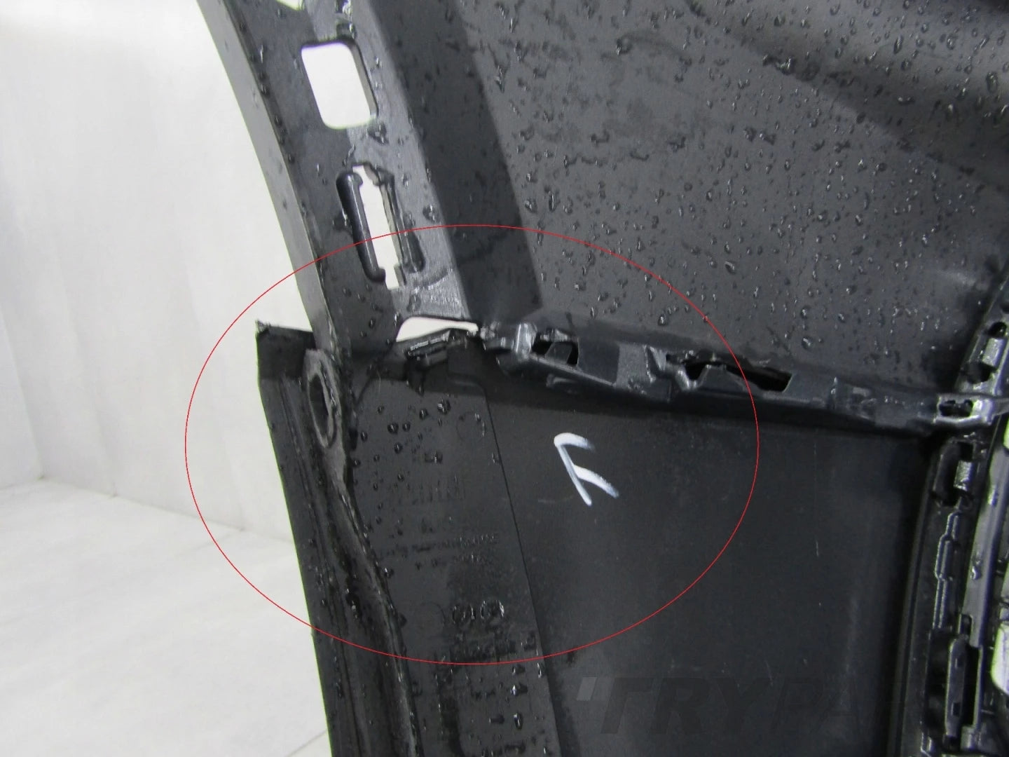 Rear bumper AUDI Q2 81A S Line LIFT 20-26