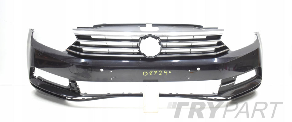 VW PASSAT B8 3G FRONT BUMPER ORG + GRILLE