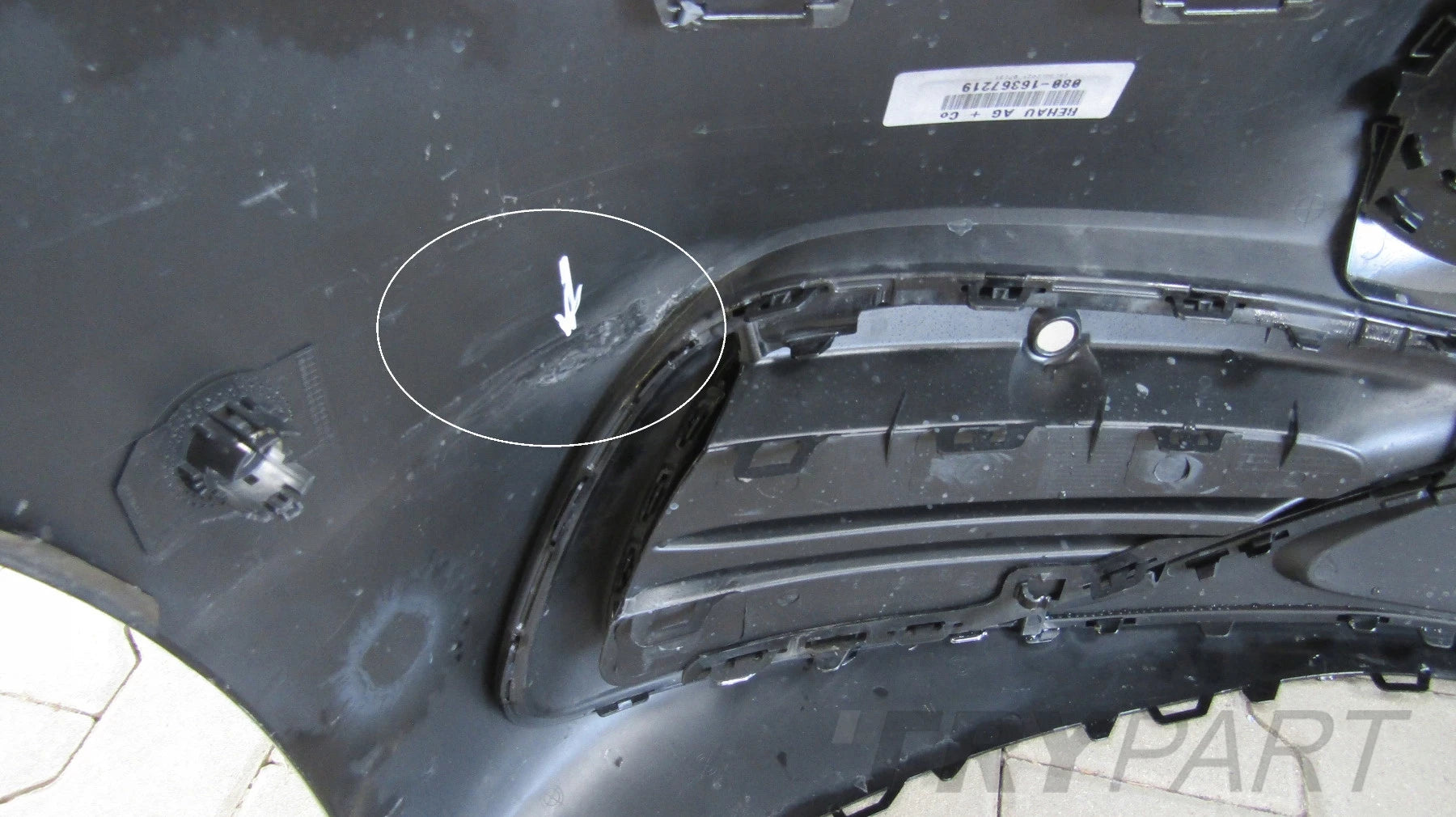 Front Bumper Mercedes C-Class W206 206 AMG 21-
