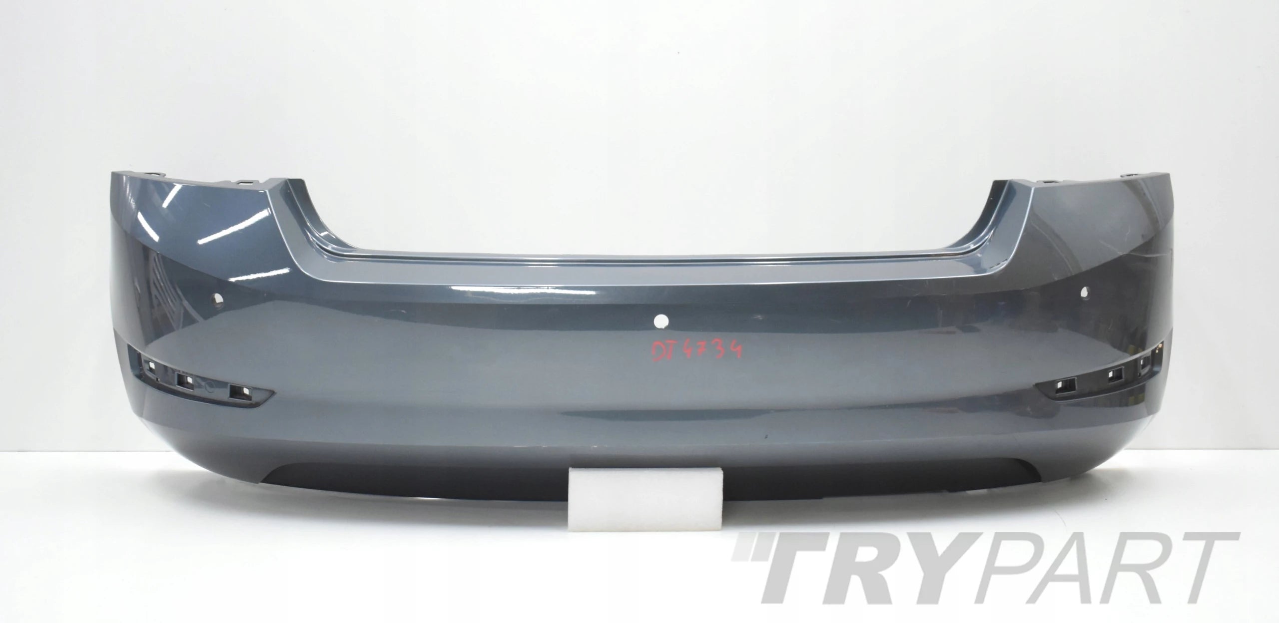 SKODA FABIA III LIFT 6V6 REAR BUMPER HB ORG