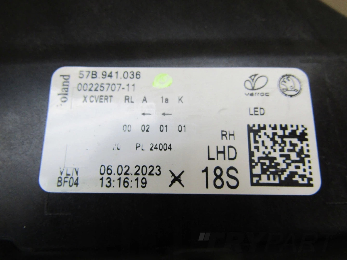 Headlight Skoda Karoq LIFT 57B FULL LED 21- RIGHT 57B941036