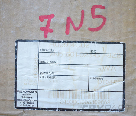 17" WHEEL SEAT ALHAMBRA 7N5 7"x17" 5x112 ET39 ORIGINAL NEW 7N5601025B