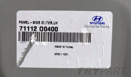 HYUNDAI BAYON LEFT SILL PANEL COVER FRAME ORG NEW 71112 Q0400