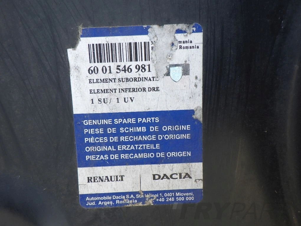 DACIA LOGAN I 2004- Right sill NEW ORIGINAL