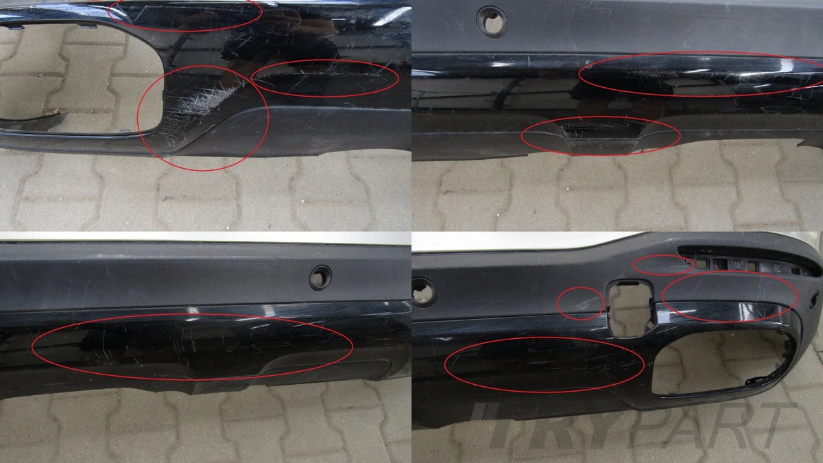 Rear Bumper MERCEDES GLE 167 AMG 18-