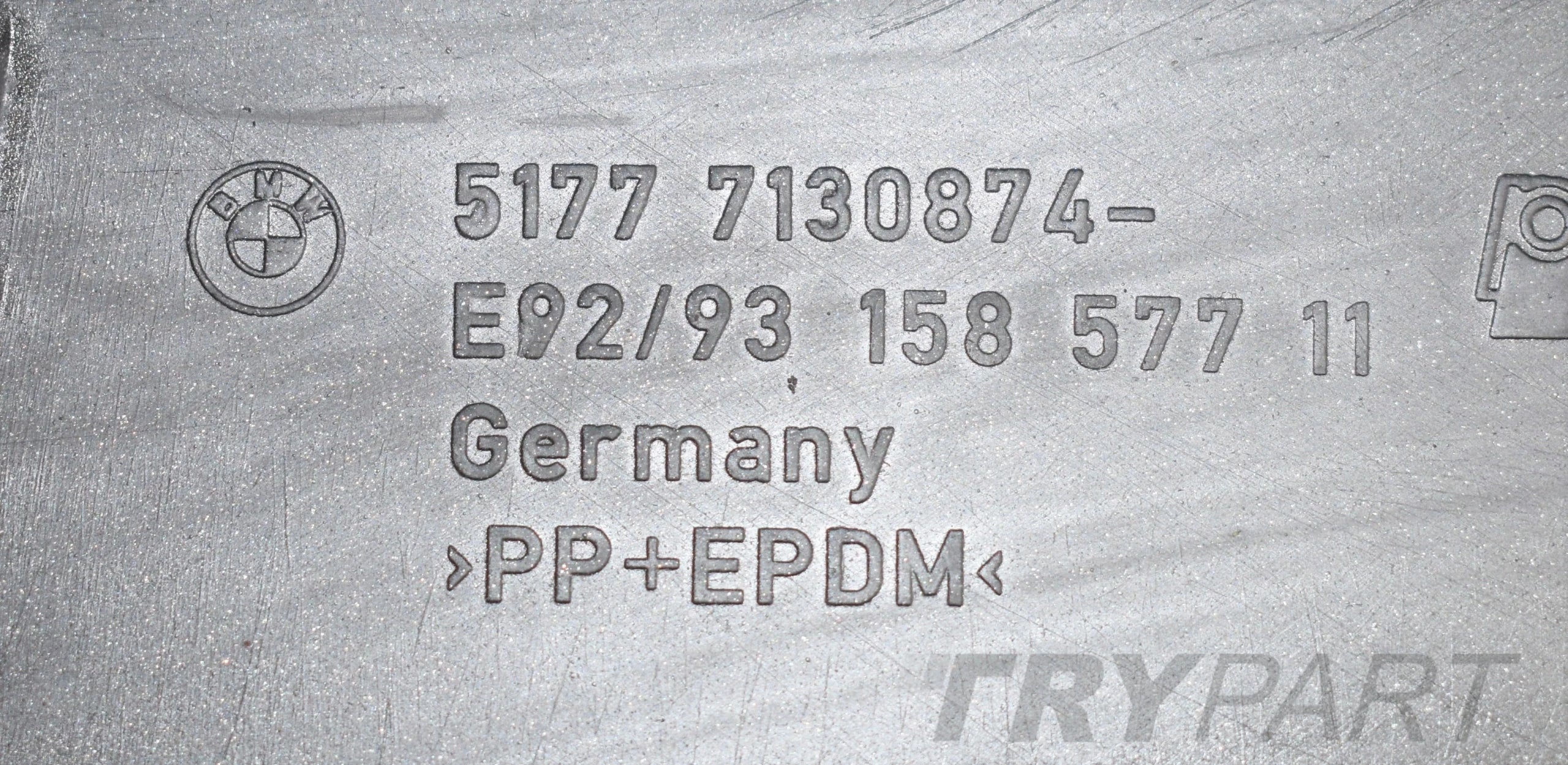 BMW E92 E93 COUPE RIGHT SILL PANEL OEM