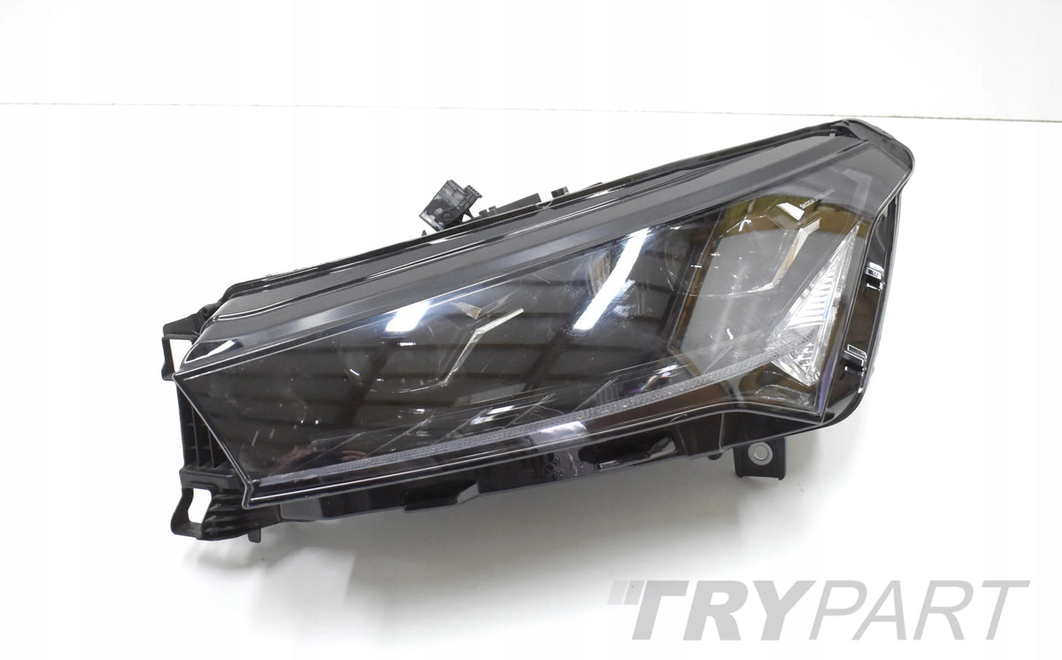 SKODA ENYAQ 5LB LEFT FRONT HEADLIGHT CRYSTAL ORG EU 5LB941015H