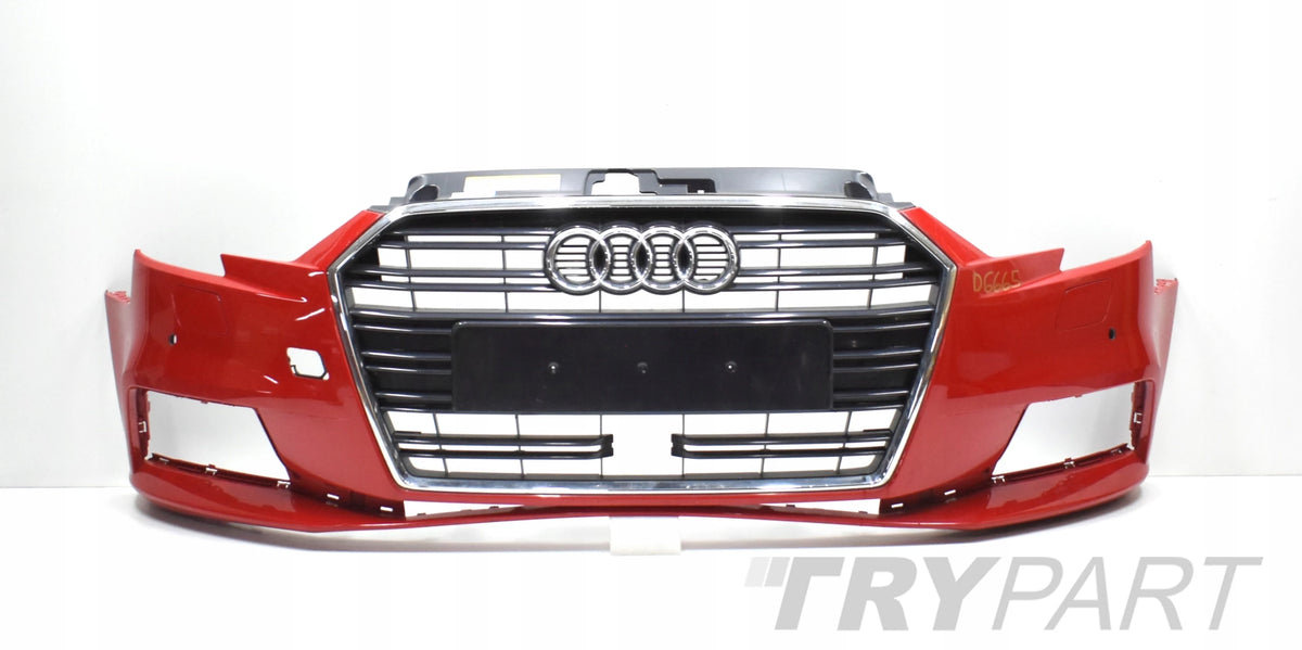 AUDI A3 8V 8V3 LIFT FRONT BUMPER ORG + FULL GRILLE