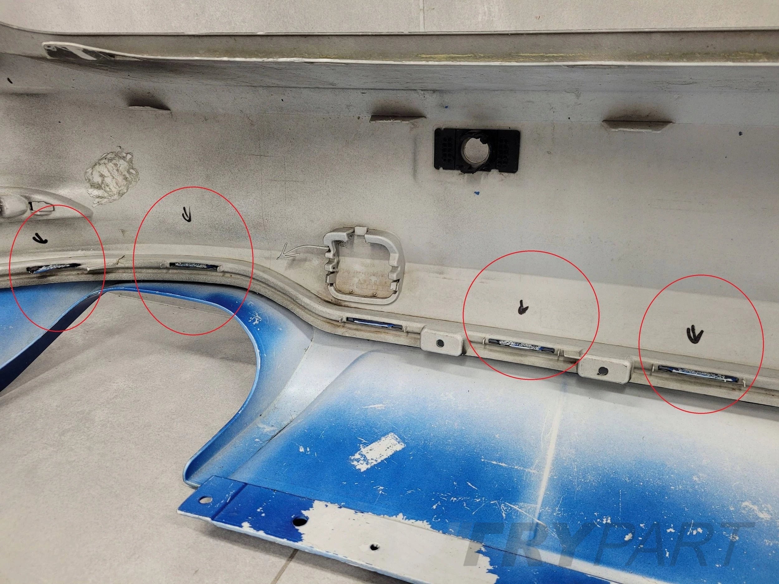 Rear bumper Ford Focus MK4 IV wagon ST LINE 18-23