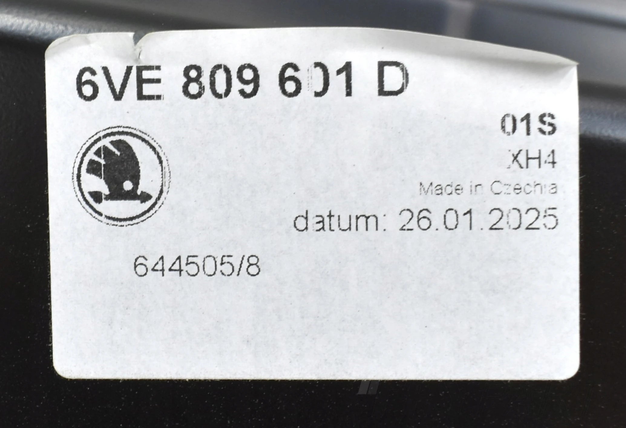 SKODA FABIA IV 6VE LEFT SILL BODY POST ORG 6VE809601D