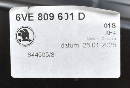 SKODA FABIA IV 6VE LEFT SILL BODY POST ORG 6VE809601D