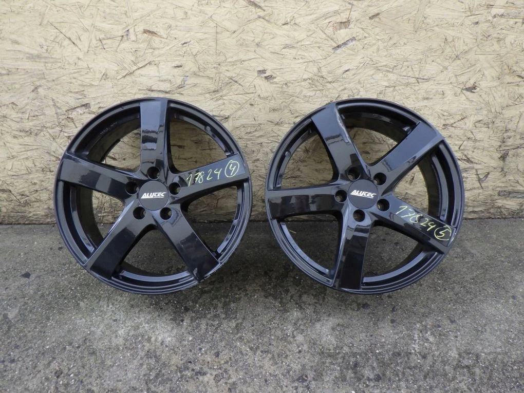 Alutec Freeze black 7.5J x18 5x112 ET40 aluminum rim