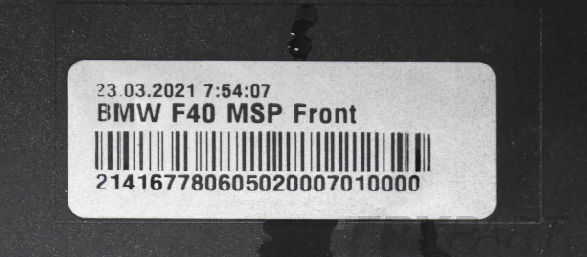 BMW 1 F40 M Package Front Bumper - Original