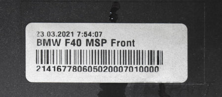 BMW 1 F40 M Package Front Bumper - Original