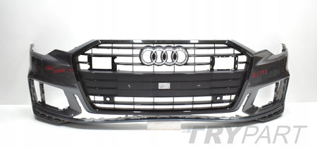 AUDI A6 C8 4K S LINE FRONT BUMPER + GRILLE