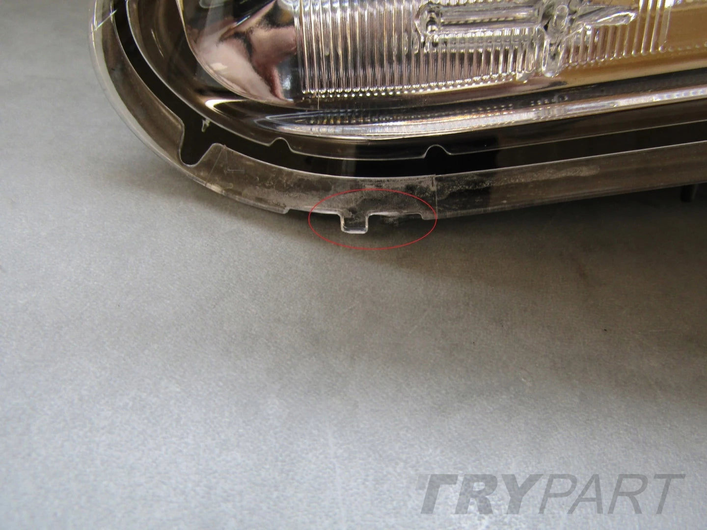 Headlight Lexus IS 2 ii STANDARD LENS 05-13 LH