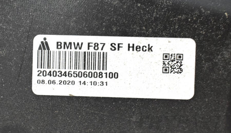 BMW M2 F87 M POWER REAR BUMPER ORG
