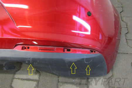 Rear Bumper Mazda 2 III Facelift HB 19-23