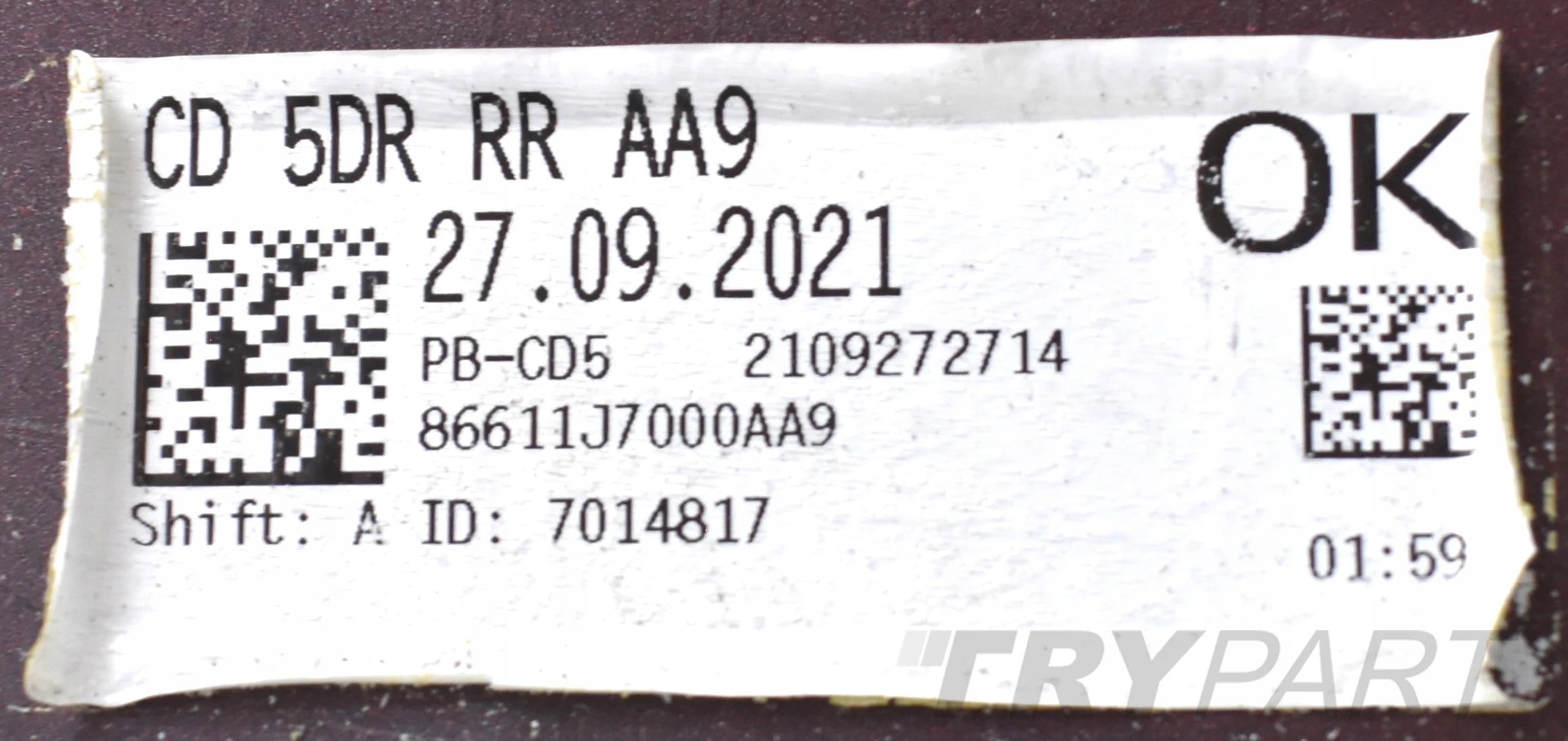 KIA CEED III LIFT REAR BUMPER GENUINE HB