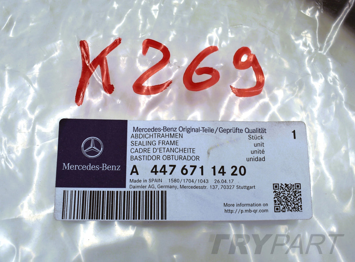 MERCEDES VITO V CLASS W447 Side Window Seal Left Right ORG NEW