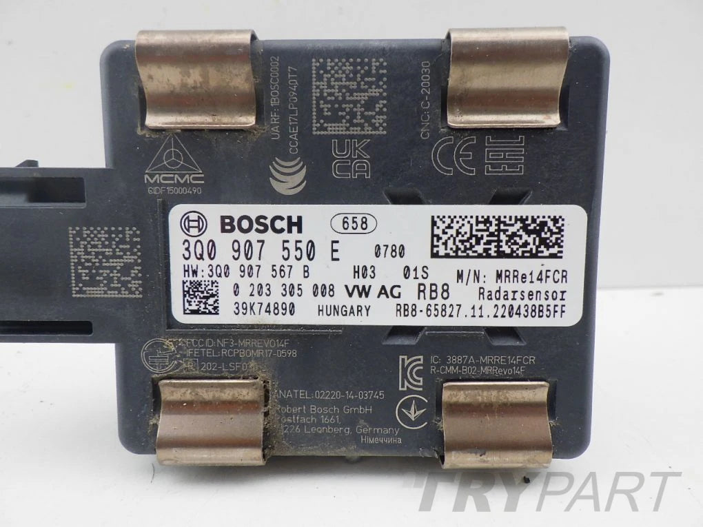 VW AUDI SKODA SEAT RADAR DISTRONIC ACC 3Q0907550E 3Q0907567B
