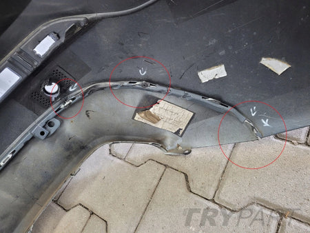 Rear Bumper Volvo XC60 II Plug-in Hybrid AWD R-DESIGN