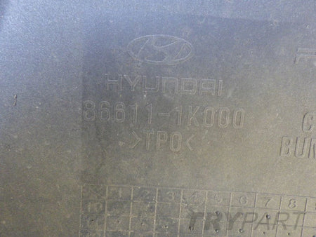 HYUNDAI IX20 ix 20 10- Rear Bumper