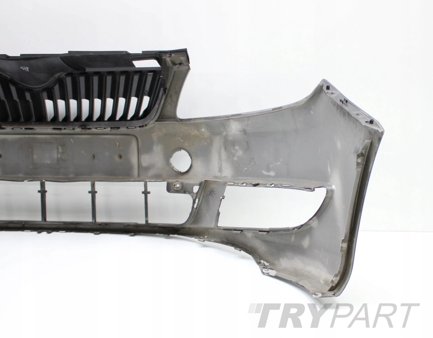 SKODA FABIA II LIFT 5J0 FRONT BUMPER ORIGINAL + GRILLE