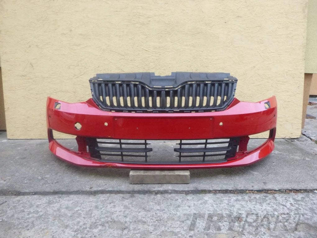 SKODA FABIA 3 III 6V0 14- Front Bumper