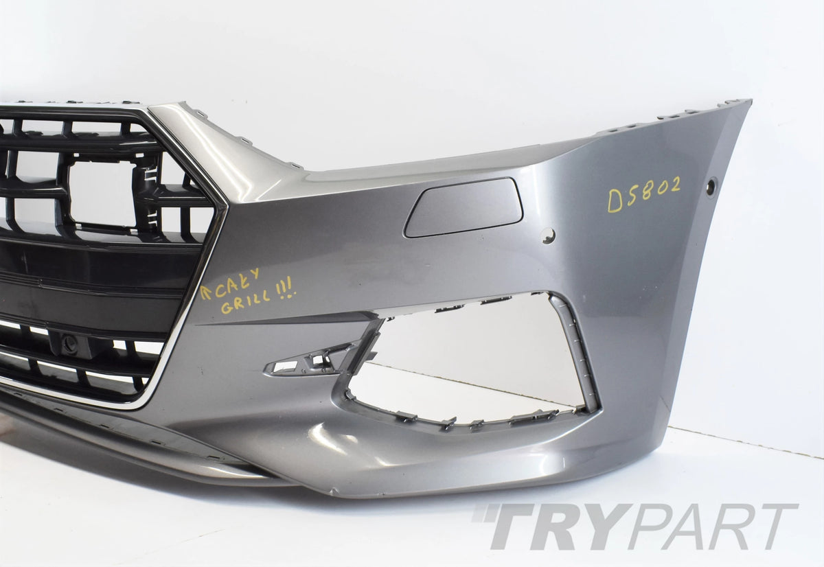 AUDI A7 C8 4K8 FRONT BUMPER + GRILLE ORG