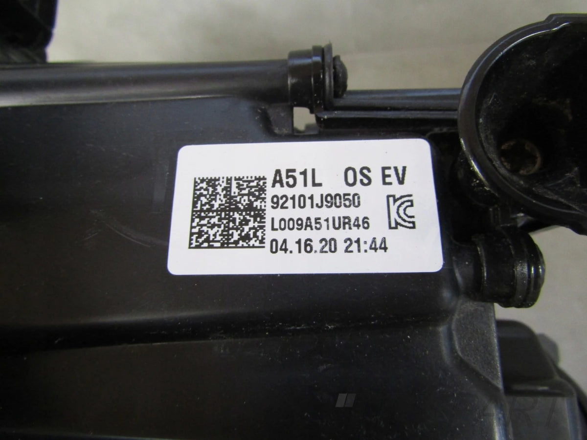 Front Headlight Hyundai Kona 1 I STANDARD 17-20 LH LEFT 92101J9050