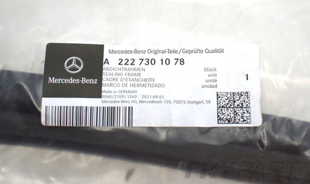 MERCEDES W222 RIGHT REAR DOOR SEAL NEW ORG